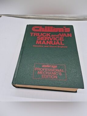 Chilton Truck Van Service Manual Professional Mechanic Edition Gas Diesel Repair